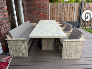 Steigerhout tuinset palermo
