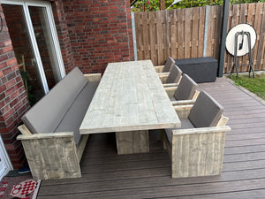 Steigerhout tuinset palermo