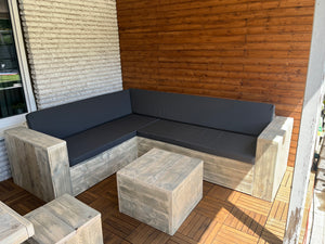 Steigerhout Hoekbank - Original