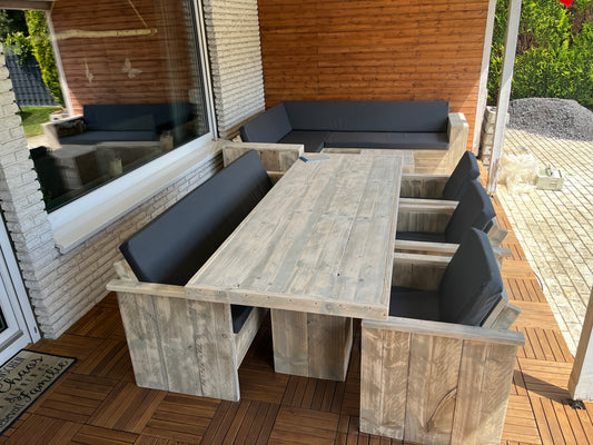 Steigerhout tuinset palermo