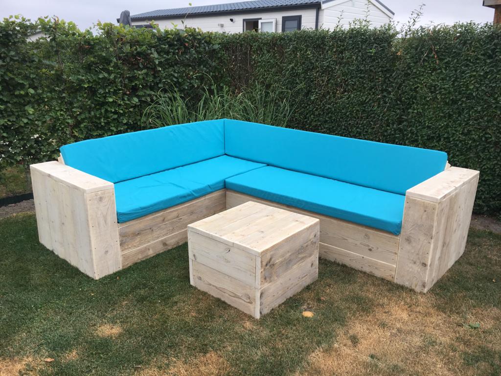 Steigerhout Hoekbank - Original