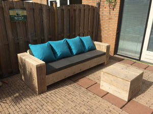 Steigerhout Loungebank Breda