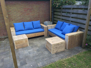Steigerhout Loungeset Rotterdam