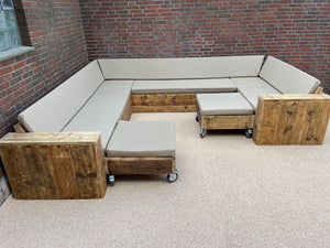 Steigerhout U-bank