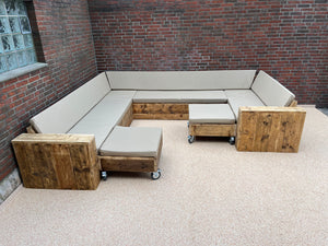 Steigerhout U-bank