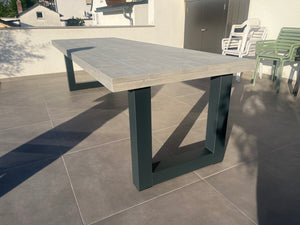 Steigerhout Industriële tafel U-poot
