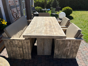 Steigerhout tuinset palermo