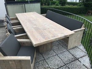 Steigerhout tuinset palermo